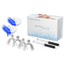 NuovaWhite Charcoal Edition LED Teeth Whitening Kit (2 sets comes in 1 gift box) for sale  Shipping to South Africa