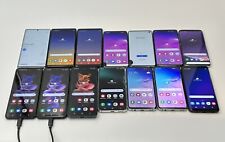Lote de 14 telefones Samsung Galaxy mistos - rachados - funcionando - apenas para peças! Leia! comprar usado  Enviando para Brazil