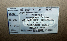 Milwaukee brewers 2001 for sale  Lakewood