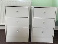 Bedside cabinets 3 for sale  DERBY