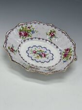 Royal Albert Oval Round Candy Bon Bon Dish Petit Point Bone China Inglaterra comprar usado  Enviando para Brazil