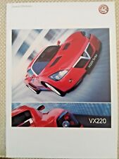 Vauxhall vx220 brochure for sale  STRATFORD-UPON-AVON