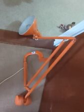 anglepoise lamp orange for sale  KETTERING