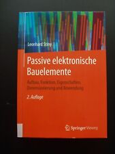 Passive elektronische baueleme gebraucht kaufen  Deutschland