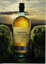 Usado, 2014 : The Singleton, Scotch Whisky, product of Scotland (publicity, advertising segunda mano  Embacar hacia Argentina