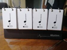 Musik rhythmus lernkarte gebraucht kaufen  Satteldorf