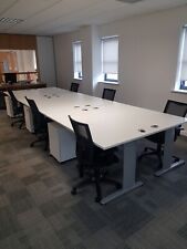 White office desks for sale  ST. ALBANS