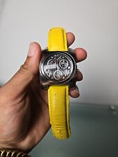 Invicta Tessio 2136 relógio cronógrafo masculino raro exclusivo pulseira de couro original comprar usado  Enviando para Brazil