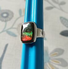 Ammolite 925 silver for sale  SHEPTON MALLET