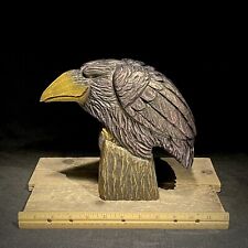 Wood carving crow for sale  Los Alamos