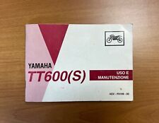 Manuale yamaha tt600 usato  Chiampo