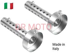 2pcs moto silenziatoredi usato  Italia