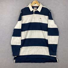 Usado, Camisa polo de rugby Tommy Hilfiger para hombre 2XL azul marino blanco a rayas algodón segunda mano  Embacar hacia Argentina