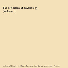 The principles psychology gebraucht kaufen  Trebbin