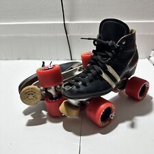 Used, Vintage Roller Skates Men’s Size 6 Suregrip Rare Striped Leather Speed Riedell for sale  Shipping to South Africa