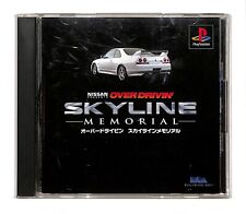 Over Drivin' Skyline Memorial PS1 SLPS-01024 Japonês REGIÃO BLOQUEADA comprar usado  Enviando para Brazil