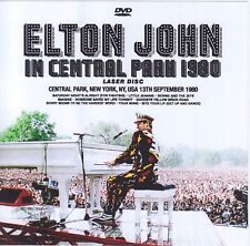 DVD Elton John - Central Park New York 1980 & Edinburgh Playhouse 1976 comprar usado  Enviando para Brazil