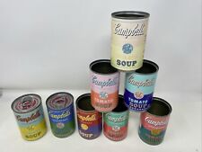 Conjunto de 8 latas de sopa de tomate Andy Warhol Campbell's edição limitada, usado comprar usado  Enviando para Brazil