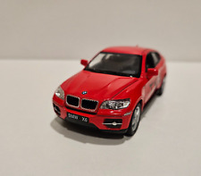 Coche diecast modelo de juguete BMW X6 rojo Kinsmart, usado segunda mano  Embacar hacia Argentina