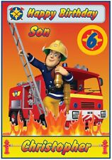 Personalised fireman sam for sale  Shipping to Ireland