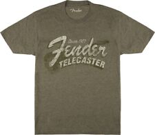 NOVA Camiseta Masculina Fender Since 1954 Telecaster, VERDE URZE - #910-1291-*** comprar usado  Enviando para Brazil