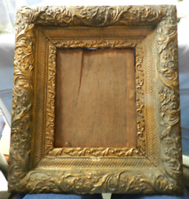Antique Shadowbox Picture Frame 14 1/4 x 15 1/2" Inside 9 1/2 x 7 1/2" Gorgeous for sale  Shipping to South Africa