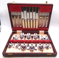 Cutlery set chrome for sale  MIRFIELD