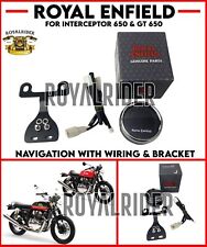 NAVIGATION ROYAL ENFIELD WITH WIRING AND STAND for Interceptor 650 & GT 650 for sale  Shipping to South Africa