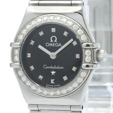 Relógio feminino polido OMEGA Constellation My Choice diamante 1465,51 BF566805 comprar usado  Enviando para Brazil