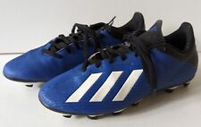 Buty piłkarskie Adidas X 19.4 FxG elastyczne podłoże formowane niebieskie/czarne rozmiar UK 8.5 na sprzedaż  Wysyłka do Poland