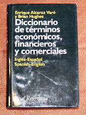 ESPAÑOL/INGLÉS Financiero Económico Comercial HC Diccionario ESPAÑOL-INGLÉS  segunda mano  Embacar hacia Argentina
