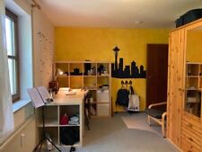 großes beiges IKEA Kallax Regal und Schreibtisch, Schrank und Bett + Matratze gebraucht kaufen  Tübingen