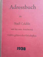 Adressbuch stadt colditz gebraucht kaufen  Colditz