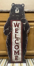 Welcome bear sign for sale  Temple