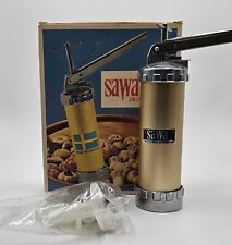 Vintage Sawa 2000 Deluxe Cookie Press Made In Sweden w/Box And Instructions for sale  Shipping to South Africa
