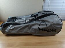 Bolso de raqueta de tenis Head Tour Team plateado negro soportes 6-9 raquetas segunda mano  Embacar hacia Argentina