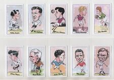 Football card caricature for sale  GRAYS