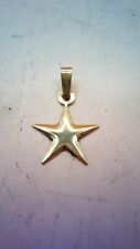 Gold star pendant for sale  BIRMINGHAM