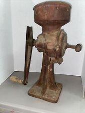 Used, 2MB C.S. Bell Antique Grain/ Coffee Mill Grinder. Hand Crank Cast Iron Heavy  for sale  Shipping to Canada