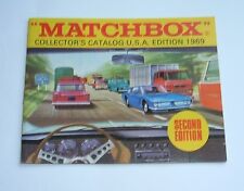 Raro Eeuu Matchbox Juguetes Catálogo,Fechado 1969 - Segunda Edición Superb Menta segunda mano  Embacar hacia Argentina
