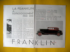 Franklin the air d'occasion  Expédié en Belgium