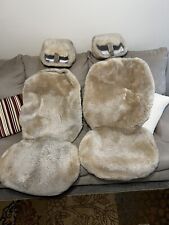 F30 beige sheepskin for sale  Fayetteville