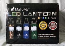 Lanterna LED MalloMe pacote com 4: 146 lúmens grau militar - azul, verde, preto, cobre comprar usado  Enviando para Brazil