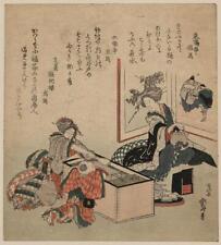 Wakamizu no fukucha,Hokusai Katsushika,Foto de Ukiyo-e,Japão,Tea Party,1816 comprar usado  Enviando para Brazil