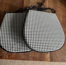 seat pads gingham for sale  NOTTINGHAM