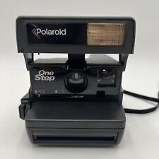 Câmera de Filme Instantânea Vintage Polaroid One Step 600 Preta com Alça Testada comprar usado  Enviando para Brazil