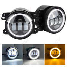 Luzes de neblina dianteiras de LED DRL 6000K para 2007 2008 2009-2013 GMC Sierra 1500 2500 3500 comprar usado  Enviando para Brazil