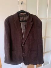 mens brown cord jacket for sale  WOKINGHAM
