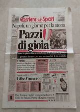 Giornale corriere scudetto usato  Napoli