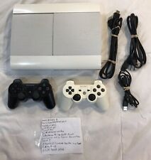 Paquete de consola PlayStation 3 PS3 Super Slim 500 GB blanca con controlador + 10 juegos segunda mano  Embacar hacia Mexico